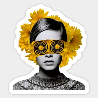 Sunflower vision Sticker